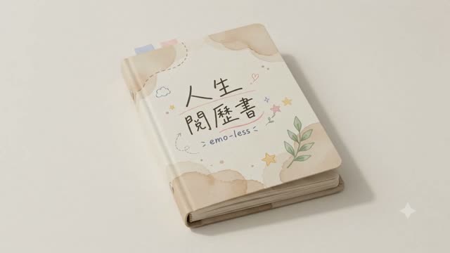 翻開人生閱歷書的示範動畫